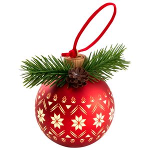 Bola DECO HOME C/Luz Feliz Navidad