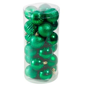 Bolas DECO HOME X24 Pc 5cm Surtido (Modelos Aleatorios)