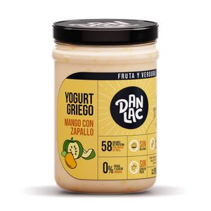 Yogurt Griego DANLAC Sabor Mango Zapallo Frasco 900g