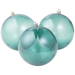Set de Bolas DECO HOME X3 Verd10cm Transp Bn