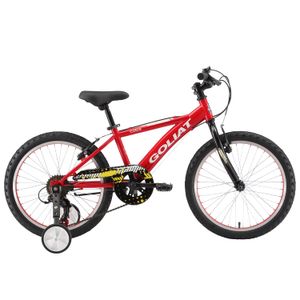 Bicicleta Niño Goliat Colca Aro 20 Rojo