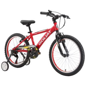 Bicicleta Niño Goliat Colca Aro 20 Rojo