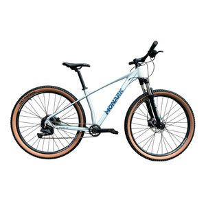 Bicicleta Hombre Monark Highlander Xt Aro 29 Plateado/Negro