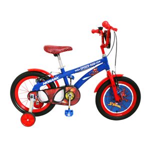 Bicicleta Niño Monark The Amazing Spiderman Aro 16 Azul/Rojo