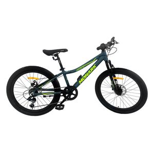 Bicicleta Niño Monark Mirage Aro 24 Gris Amarillo
