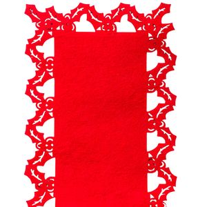 Adorno DECO HOME Camino De Mesa Rojo 97.5cm