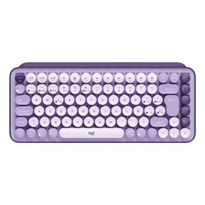 TECLADO LOGITECH POP KEYS MULTI-DEVICE WIRELESSBT COSMOS LAVENDER