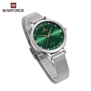 Reloj Naviforce NF8023 Correa Acero Para Dama