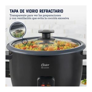 Olla Arrocera Oster 10 Tazas DiamondForce CKSTRCB10DFBLK