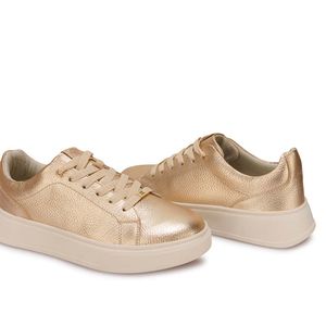 Zapatilla Casual REC-2602 Champagne Viale Cuero