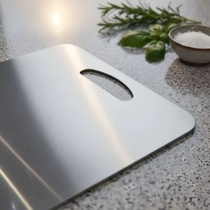 Tabla De Picar Acero Inoxidable Generica 40cmx30cm. 1.2mm Grado 304