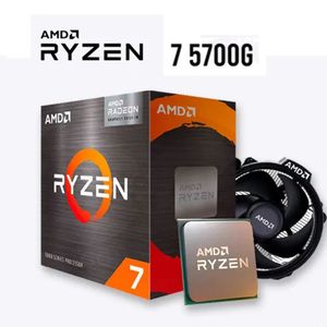 Computadora Pc Gamer RYZEN 7 5700G  Ram16GB  Disco HDD 1TB    SSD 480GB  Monitor 27