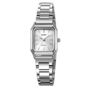 RELOJ SKMEI 2237 PLATEADO CORREA ACERO PARA MUJER