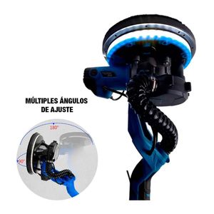 Lijadora De Pared Drywall Techo Con Aspiradora XTD 225Ft