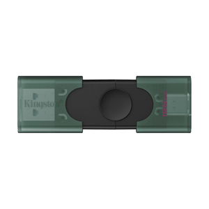 Memoria Flash USB Kingston DataTraveler Duo, 256GB USB 3.2 Gen 1, Color Negro Mate
