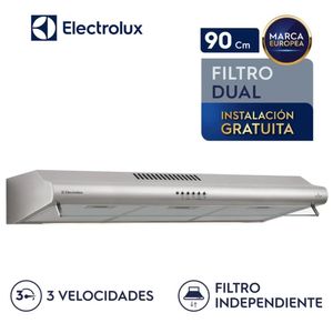 Campana Extractora Electrolux EJSE362TBIS 90cm Acero Inox 3 Velocidades