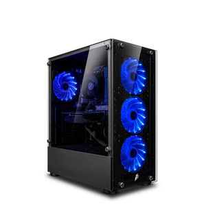 COMPUTADORA GAMER HAKU BLUE RYZEN 5 8500G 16GB DDR5 1TB 24 CURVO MI PC LISTA MIPCLISTA