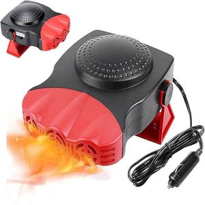 Calefactor y Ventilador Eléctrico 12v 200w Portátil