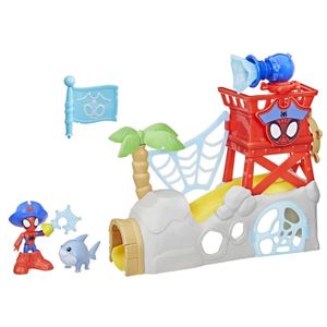 Playset Spidey And His Amazing Friends Isla Spidey