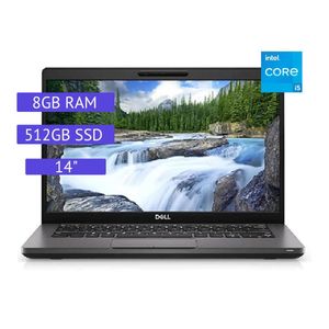 Laptop Semi Nueva Dell Latitude 5400 - Core i5 8ª Gen - 8GB RAM - 512GB SSD - 14"