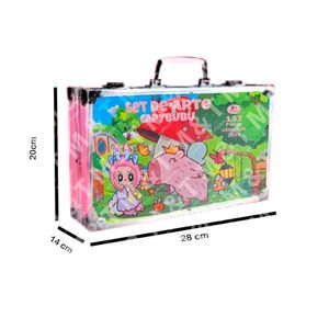 Set de Arte Capibara y Labubu 6 Niveles