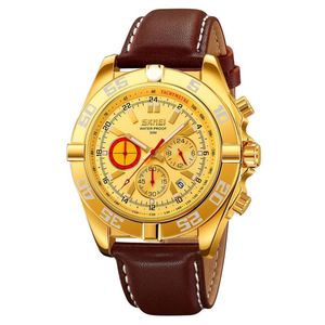 Reloj Skmei 9322 Correa de cuero Cronómetro Caballero