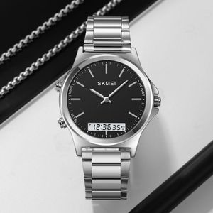 Reloj Skmei 2120 Plateado Digital Analogo