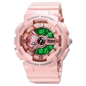 Reloj Skmei 1688 Rosado Correa Silicona.