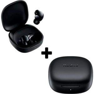 Audífonos Inalámbricos Redmi Buds 6 Play Pack x2 Negro Dúo TWS