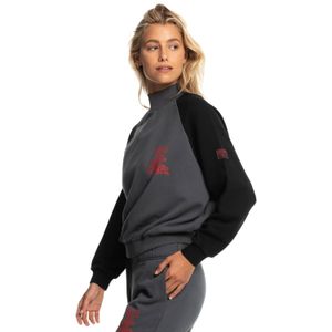Polera Sudadera Quiksilver x Stranger Things para Mujer