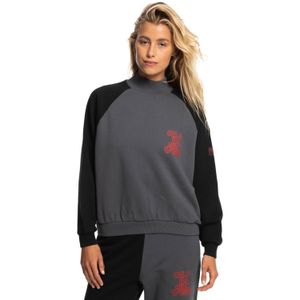 Polera Sudadera Quiksilver x Stranger Things para Mujer