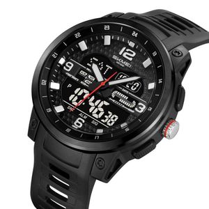 Reloj Skmei 2401 Negro Correa Silicona para Caballero