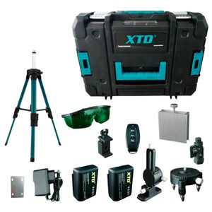 Nivel Laser Autonivel 16 Lineas 30M + 2 Bat + Tripode Mp XTD