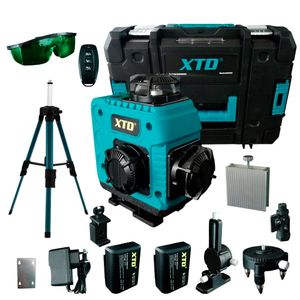 Nivel Laser Autonivel 16 Lineas 30M + 2 Bat + Tripode Mp XTD