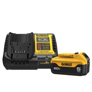 Set Batería Ion de Litio 20V Max 5.0 Ah - Cargador 12V - 20V Dewalt DCB205-K3