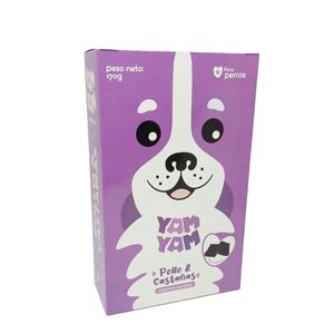 Galletas para Perros YAM YAM Adulto Pollo y Castaña caja 170g