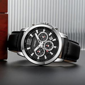 Reloj Skmei 1989 Cronómetro Correa de cuero