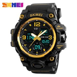 Reloj Skmei 1155 Dorado Correa Silicona.