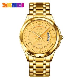 Reloj Skmei 9069 Dorado Correa Acero
