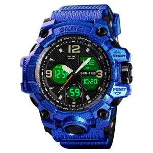 Reloj Skmei 1155 AZUL ELECTRICO Correa Silicona.