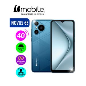 BMOBILE NOVUS 65 2RAM Y 64GB 4G LTE AZUL
