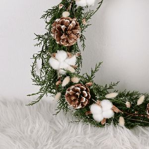 Corona Encanto Invernal - Corona natural - Navidad