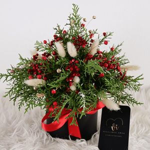 Mini Árbol Navideño - Natural - Box navideño