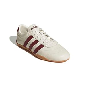 Zapatillas Urbanas Adidas Mujer Grand Court Lo Beige Jq9687 Blanco