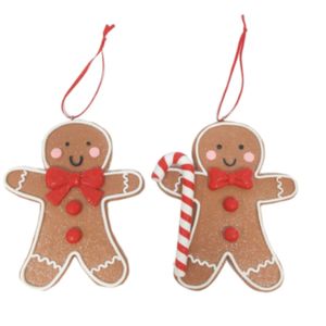 Adorno Arbol Muñeco Jengibre 13Cm