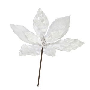 Poinsettia Blanco 30 Cm