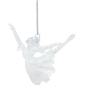 Colgante Bailarina Blanca 14 Cm