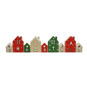 Casas De Madera Christmas 39 Cm