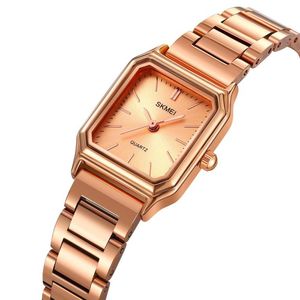 RELOJ SKMEI 2237 ORO ROSA CORREA ACERO PARA MUJER