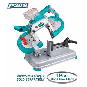 SIERRA DE BANDA INALAMBRICA 20V TOTAL-TBSLI20127